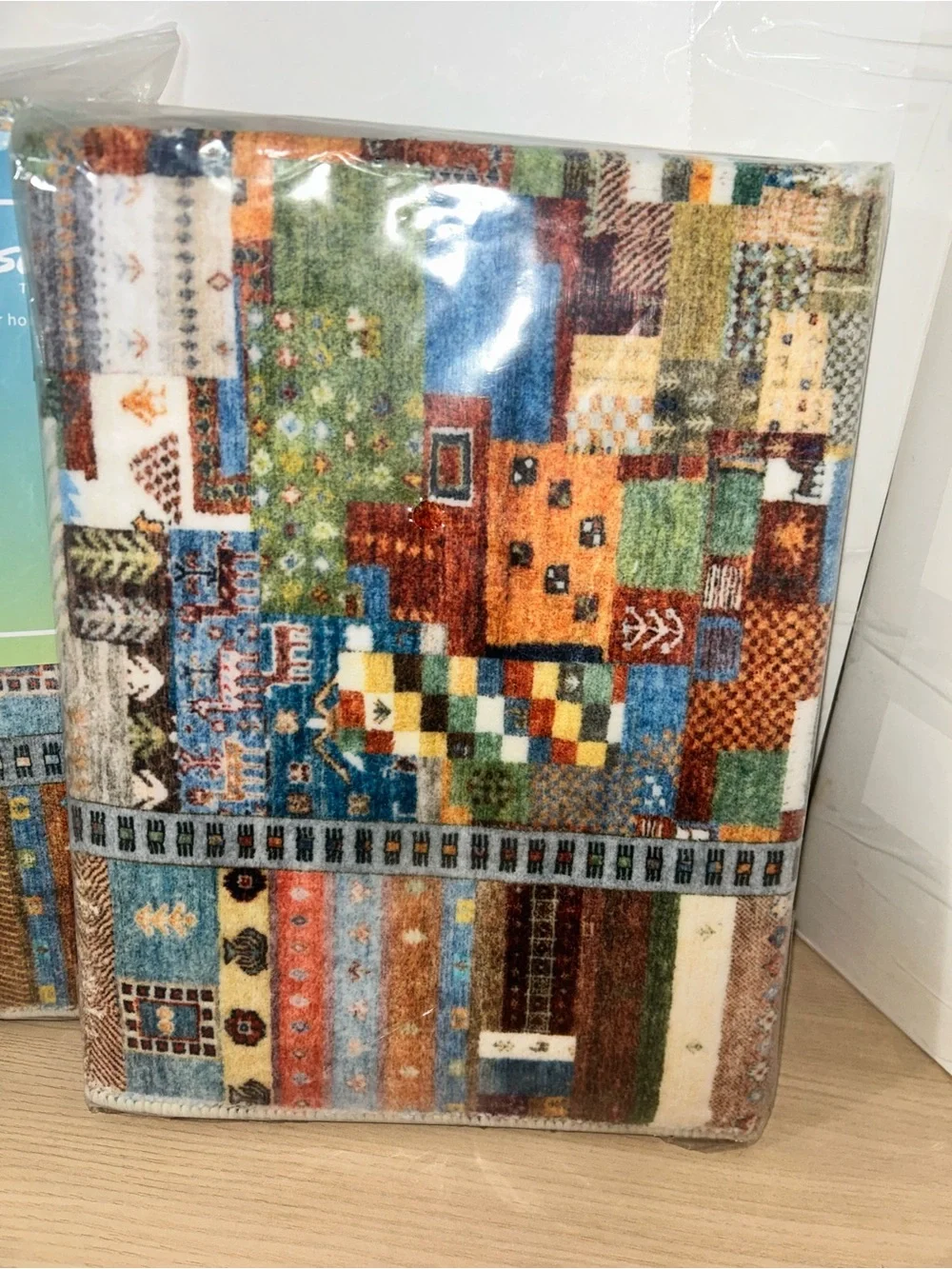 Two-Tanysoo Multicolor Patchwork 2 x 3 washable Rug